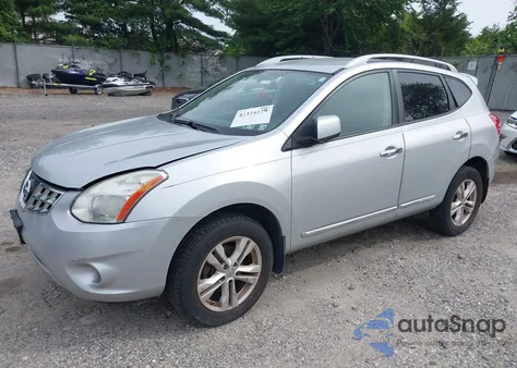 2012 Nissan Rogue Sv из США, поврежденный, VIN JN8AS5MVXCW719134